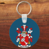 チェスの恋人|トルチェスコートオブアームズ-家紋 キーホルダー (正面)