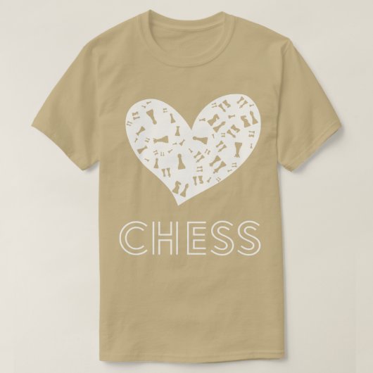 チェスの恋人 Tシャツ (デザイン正面)