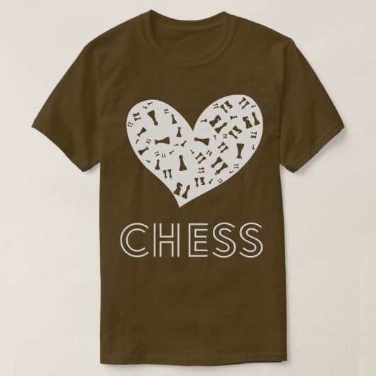 チェスの恋人 Tシャツ (デザイン正面)