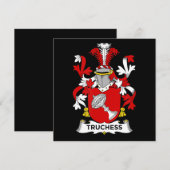 チェスの恋人 | Truchess Coat of Arms -家紋 招待状 (正面/裏面)