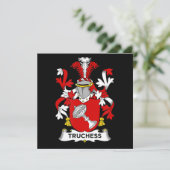 チェスの恋人 | Truchess Coat of Arms -家紋 招待状 (スタンド正面)