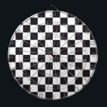 チェスの正方形のパターン – 黒 背景 ダーツボード<br><div class="desc">抽象芸術パターンデザインby EDDA Frehlich / EDDArt |基本：図形愛好家の図形、正方形、長方形、チェスなど</div>