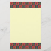チェスの正方形 便箋 (正面)