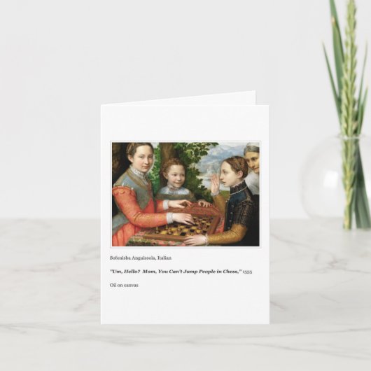 チェスの母のデイカード カード (正面)