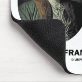 チェスの注意のベンジャミン・フランクリンの引用文を遊ぶこと マウスパッド (コーナー)