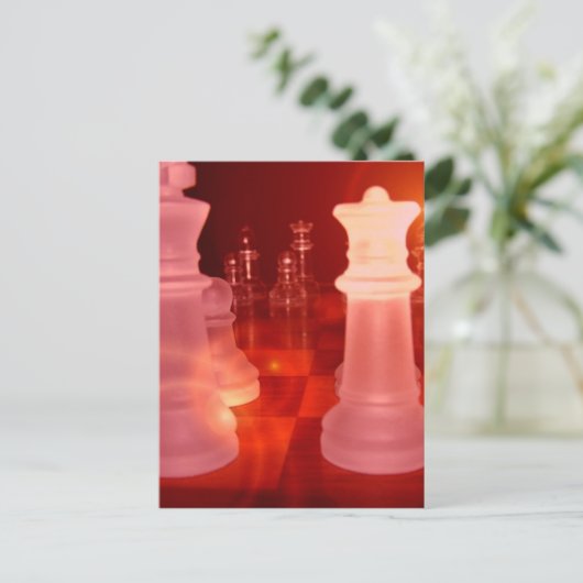 チェスの演劇の郵便はがき ポストカード (スタンド正面)