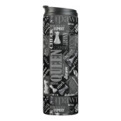 チェスの用語とピースの白黒ID784 タンブラー (回転右)