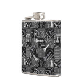 チェスの用語とピースの白黒ID784 フラスク (左)