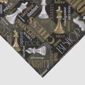 チェスの用語とピース銀と金ゴールドID784 薄葉紙 (詳細)