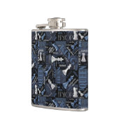 チェスの用語とピース銀と青ID784 フラスク (左)