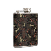 チェスの用語とピース銅と金ゴールドID784 フラスク (右)