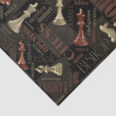 チェスの用語とピース銅と金ゴールドID784 薄葉紙 (詳細)