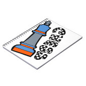 チェスの男性 ノートブック (左側)