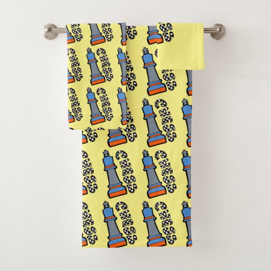 チェスの男性 バスタオルセット (インサイチュ)