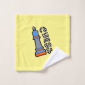 チェスの男性 バスタオルセット (ウォッシュタオル)