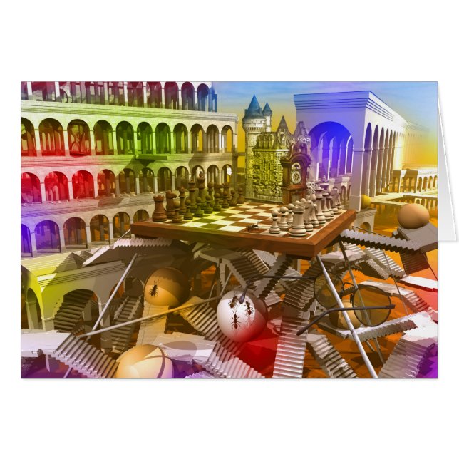 チェスの試合 (正面横)