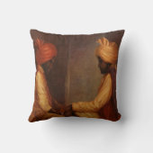 チェスの試合 クッション (裏面)