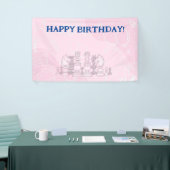 チェスの誕生日(Happy Chess birthday) 横断幕 (トレードショー)