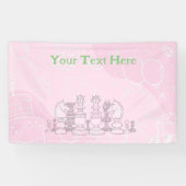 チェスの誕生日(Happy Chess birthday) 横断幕 (横)