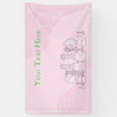 チェスの誕生日(Happy Chess birthday) 横断幕 (縦)