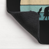 チェスの進化レトロヴィンテージギフト マウスパッド (コーナー)