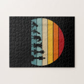 チェスの進化レトロヴィンテージ贈答 ジグソーパズル (横)