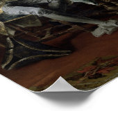 チェスの選手， 1887 2 ポスター (角)