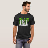 チェスの選手Extraordinaire Checkmateのグランドマスター Tシャツ (正面フル)