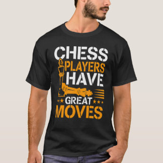 チェスの駒が動素晴らしく Tシャツ