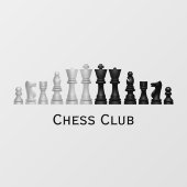 チェスの駒のウィンドウの固定 ウィンドウサイン (シート)