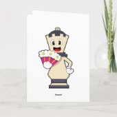 チェスの駒のクイーン(Chess.PNG) カード (裏面)