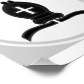 チェスの駒のパターン ポスター (角)