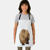 チェスの駒のビショップでビーバー エプロン (インサイチュ)
