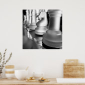 チェスの駒のポスター ポスター (キッチン)