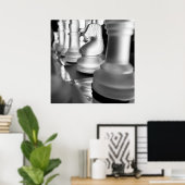 チェスの駒のポスター ポスター (ホームオフィス)