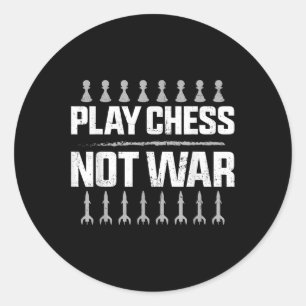 チェスの駒のヴィンテージ遊チェッスが戦争でない ラウンドシール