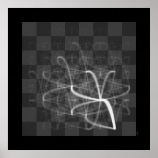 チェスの駒の旅（ホワイトキングズナイト） ポスター (正面)