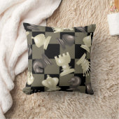 チェスの駒の置き場 クッション (ブランケット)