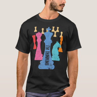 チェスの駒は私考えのグランドマスター Tシャツ