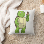 チェスの駒ポーンで亀 クッション (ブランケット)