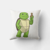 チェスの駒ポーンで亀 クッション (裏面)