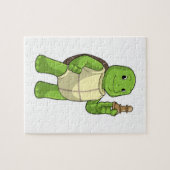 チェスの駒ポーンで亀 ジグソーパズル (横)