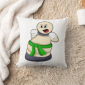 チェスの駒ポーン クッション (ブランケット)