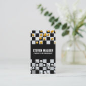 チェスの駒 | ボードゲーム 名刺 (スタンド正面)