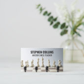 チェスの駒 名刺 (スタンド正面)