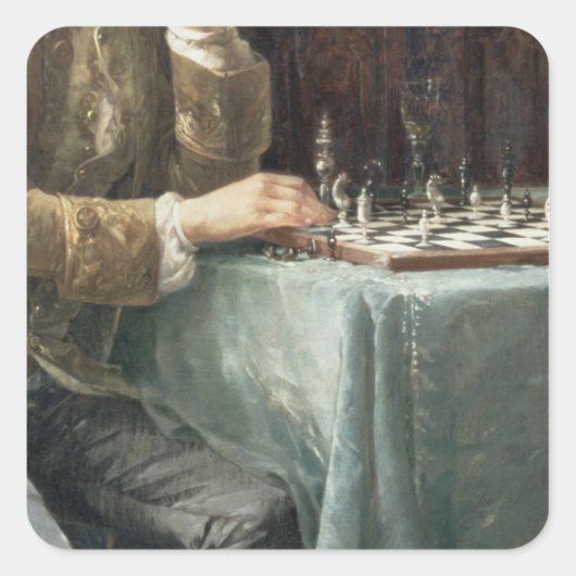 チェスの駒， 1887 スクエアシール (正面)