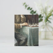 チェスの駒， 1887 ポストカード (スタンド正面)