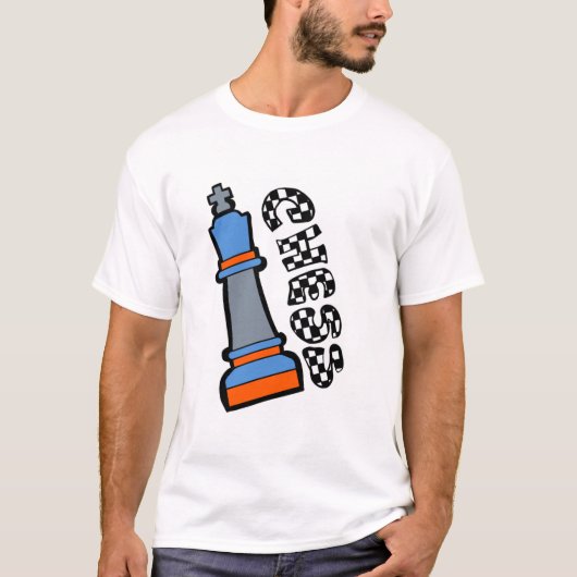 チェスの駒 Tシャツ (正面)