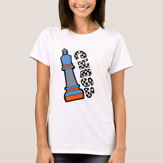 チェスの駒 Tシャツ (正面)