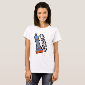 チェスの駒 Tシャツ (正面フル)